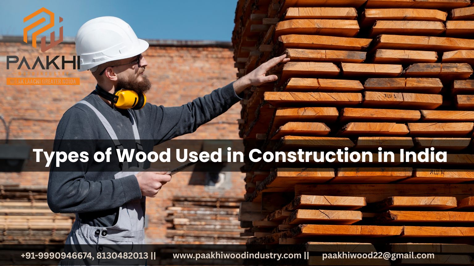 Types of Wood Used in Construction in India